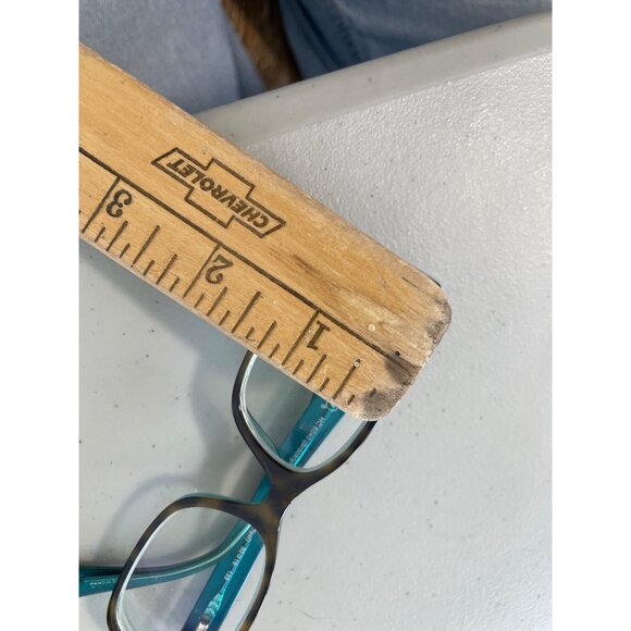 Coach HC 6040 Brooklyn Eyeglasses 5116 Dark Tortoise Teal Designer Frames Luxury - Picture 7 of 9